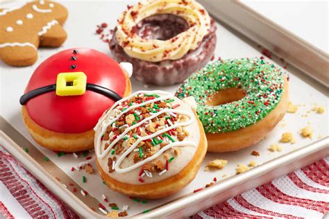 krispy kreme christmas donuts 2022