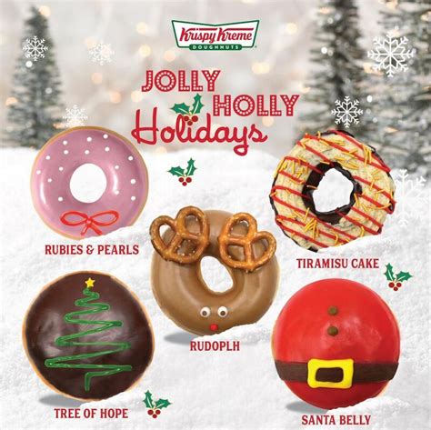 krispy kreme christmas donuts 2023 uk