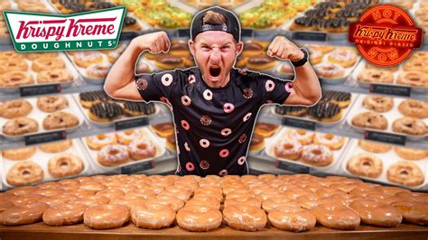 krispy kreme donut challenge