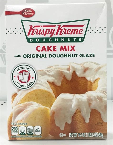 krispy kreme doughnut cake mix