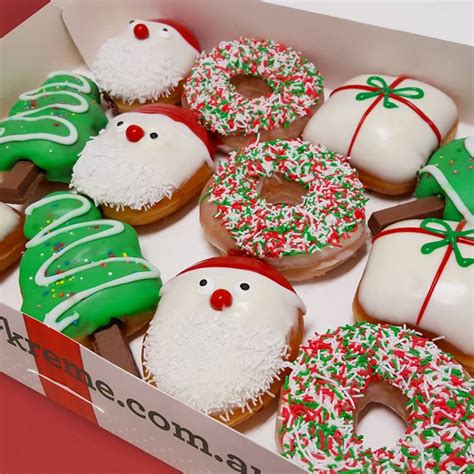 krispy kreme doughnuts christmas donuts