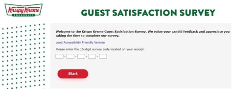 krispy kreme feedback survey