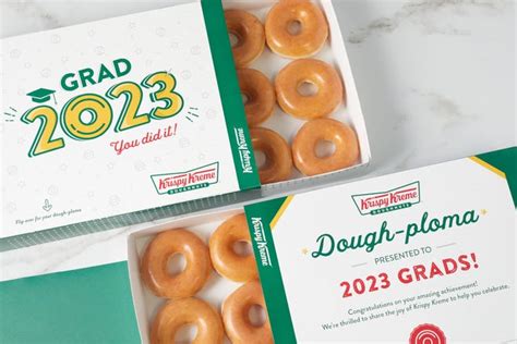 krispy kreme free donuts for graduates 2023