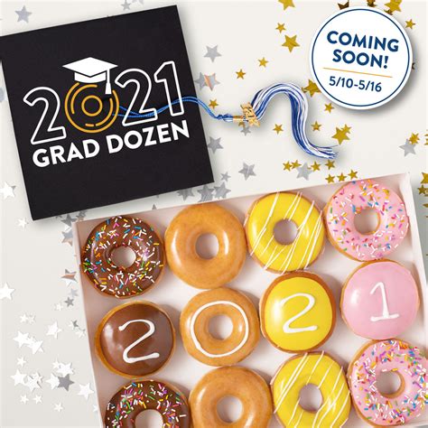 krispy kreme free dozen graduates