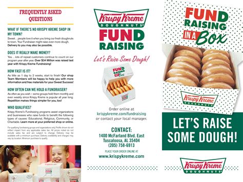 krispy kreme fundraiser pricing guide 2018