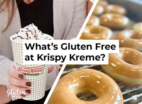 krispy kreme gluten free menu