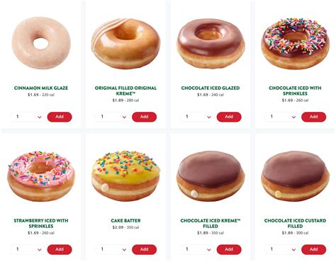 krispy kreme new menu