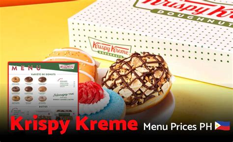 krispy kreme price list 2023