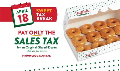 krispy kreme tax day deal