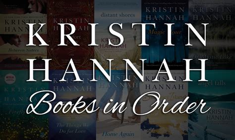 Kristin Hannah Books In Order A Complete List MMB Book Blog