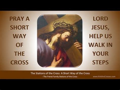 kristin crosses short way of the cross