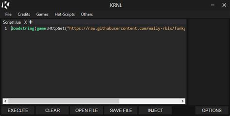Krnl Inject Button Not Working