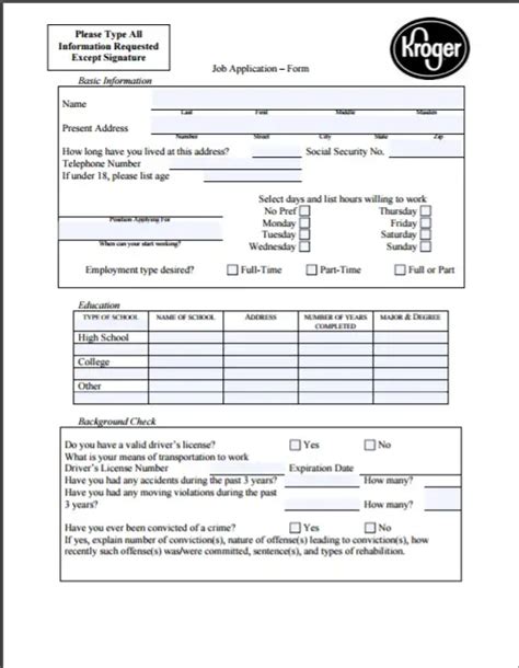 kroger application