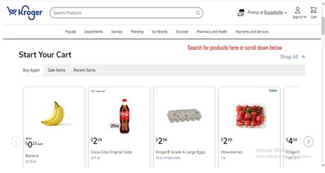 kroger curbside hours