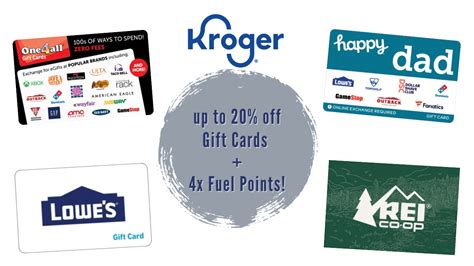 kroger gift card points