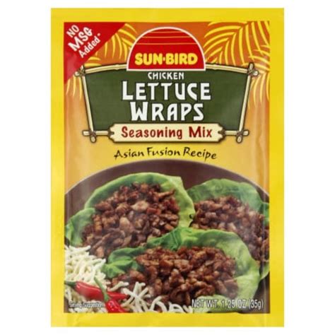 Kroger Lettuce Wraps