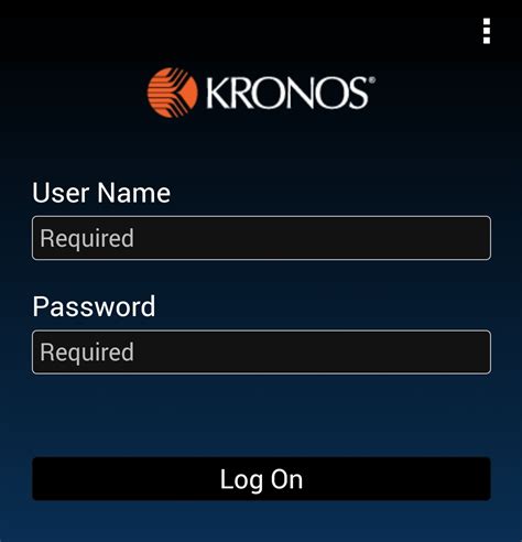 kronos for employees login