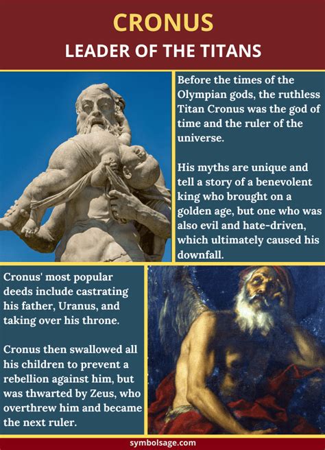 kronos kids greek mythology