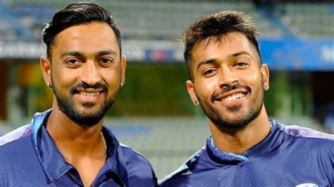 krunal and hardik pandya brothers