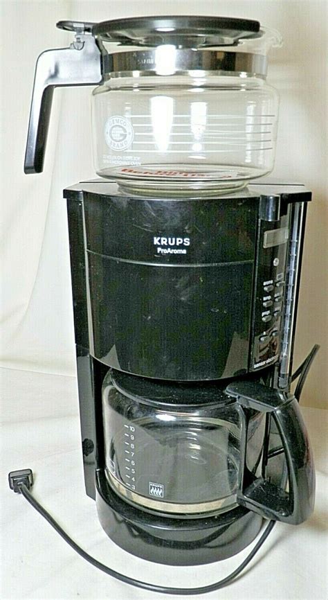 Krups Proaroma Coffee Maker Instructions