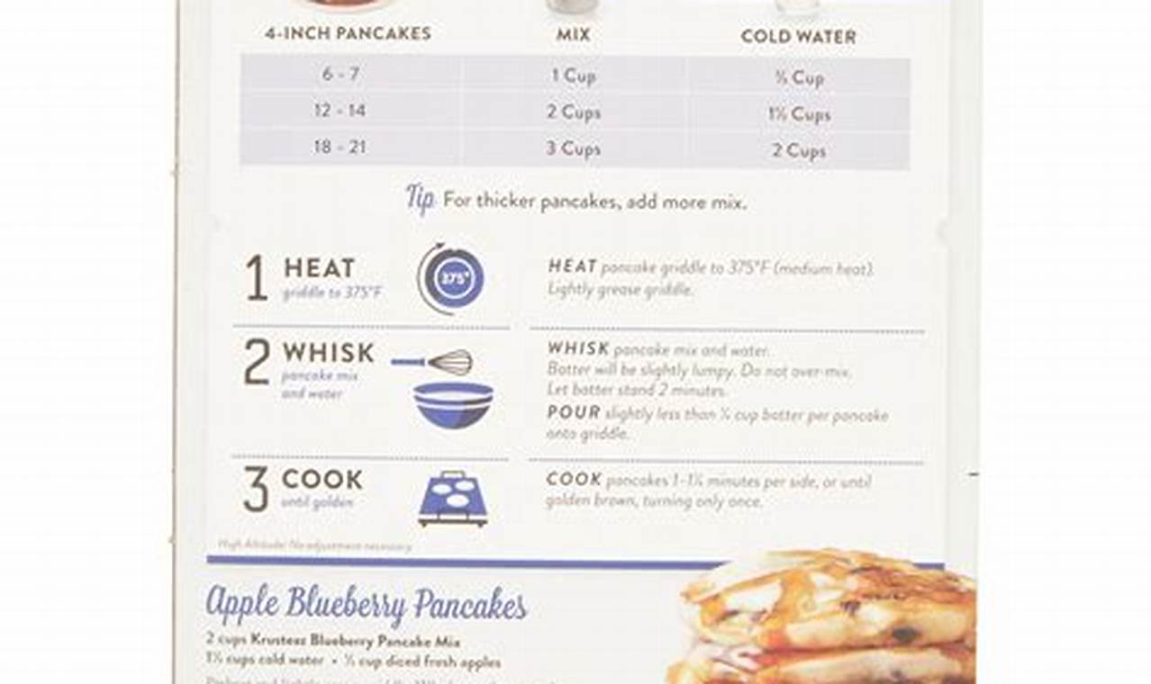krusteaz pancake mix waffle recipe