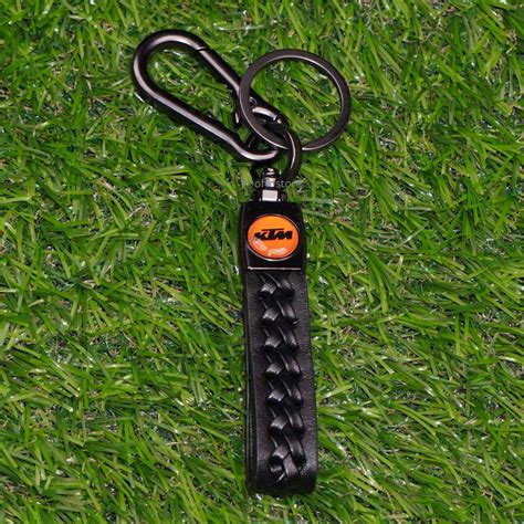 Ktm Leather Keychain