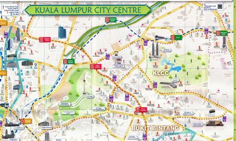 kuala lumpur city centre map