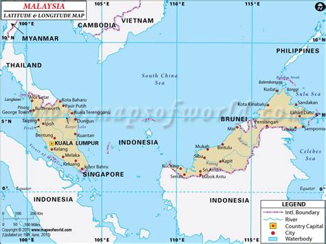 kuala lumpur malaysia latitude and longitude