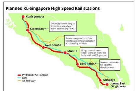 kuala lumpur-singapore high-speed rail hsr