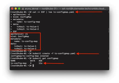Kubectl Command To Create Configmap From File