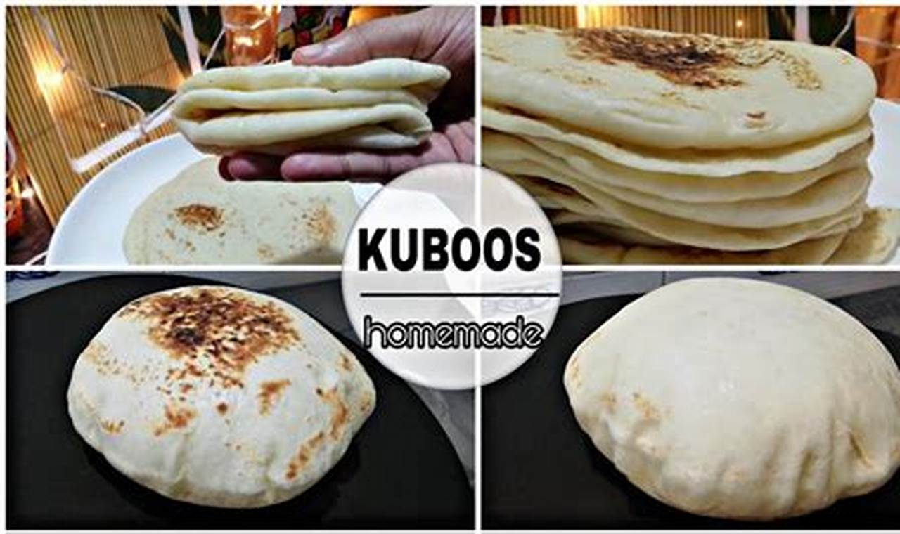 Resep Kuboos: Rahasia Membuat Roti Timur Tengah yang Lezat