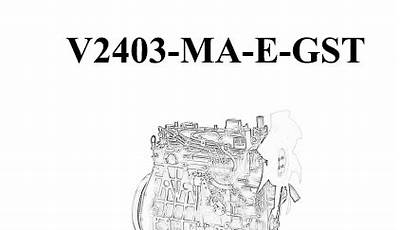 Kubota V2403 Parts Manual Pdf