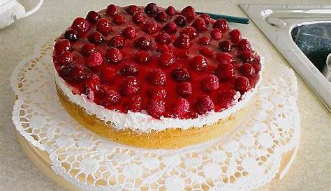 Himbeer-Frischkäse-Torte | Rezept | Kuchen und torten rezepte, Kuchen