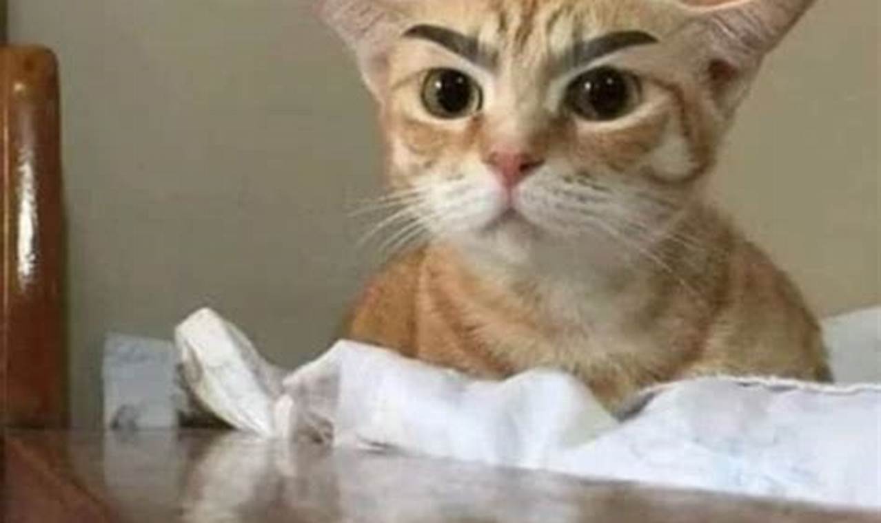 Tren Terbaru: Wajah Kucing yang Menggemaskan dalam Meme Lucu