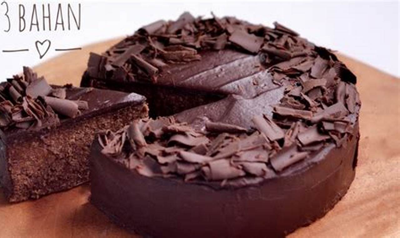 Resep Rahasia Kue Cokelat Tanpa Telur: Nikmat, Sehat, dan Anti Gagal!