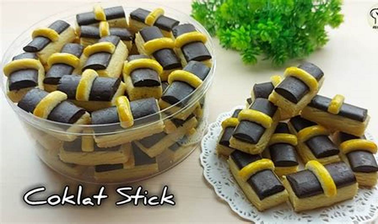 Resep Kue Kering Stik Coklat Renyah, Manis dan Gurih