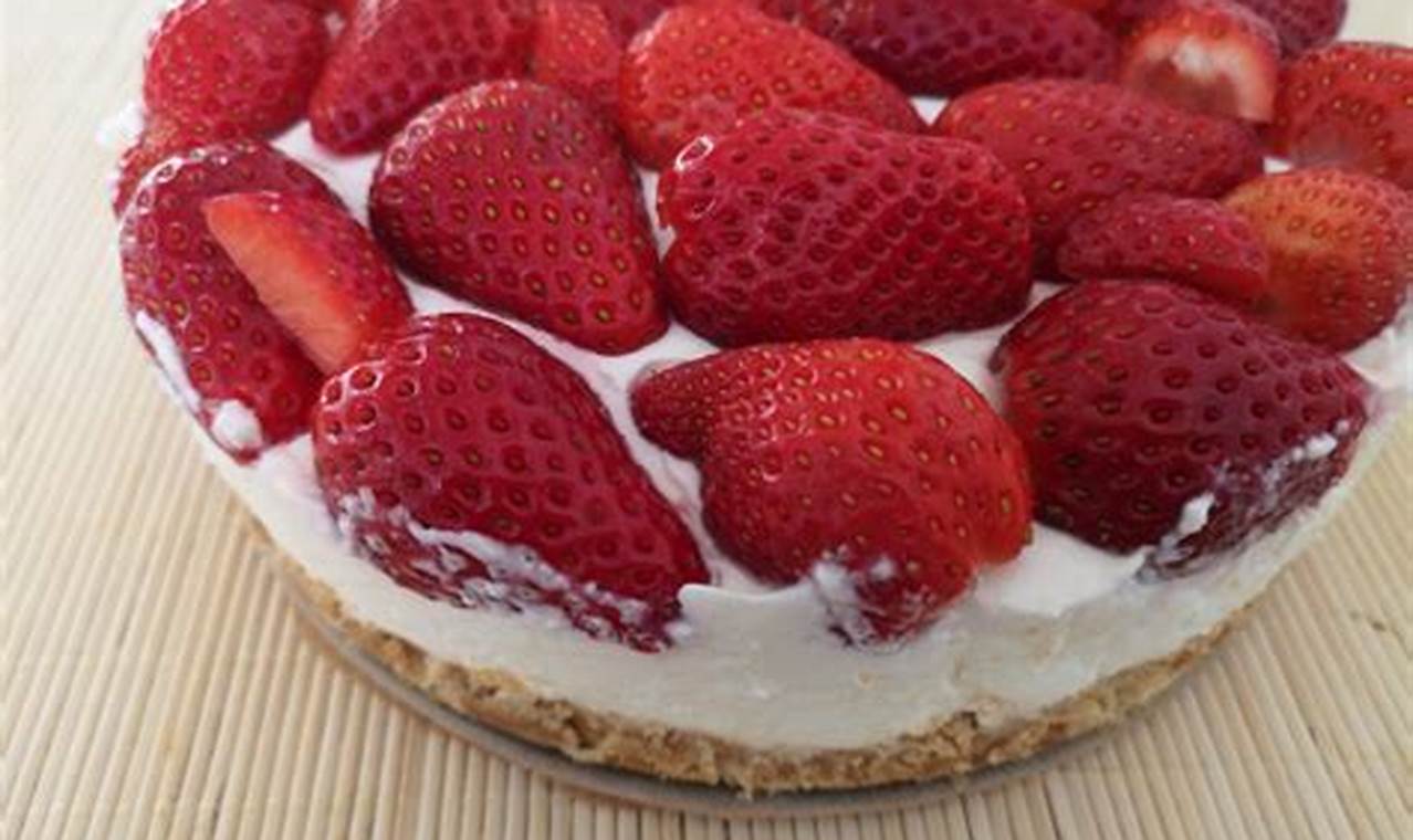Rahasia Kue Strawberry Keju yang Tak Tertahankan