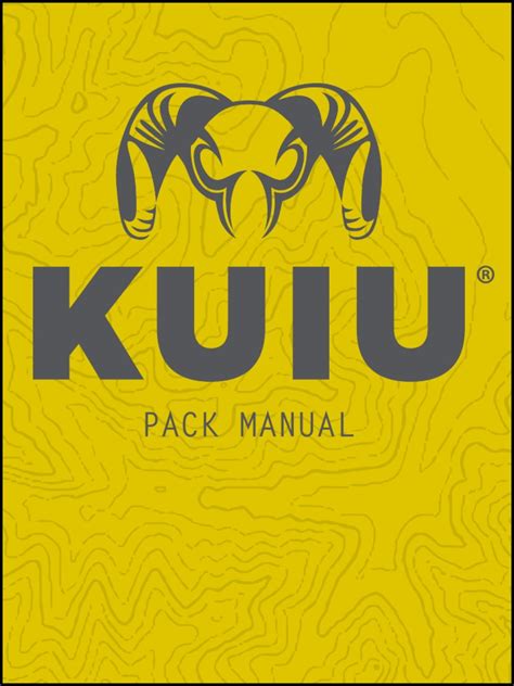 Kuiu Pack Manual