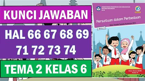 Kunci Jawaban Tema 2 Kelas 6 Halaman 95