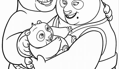 Kung Fu Panda coloring page | Free Printable Coloring Pages