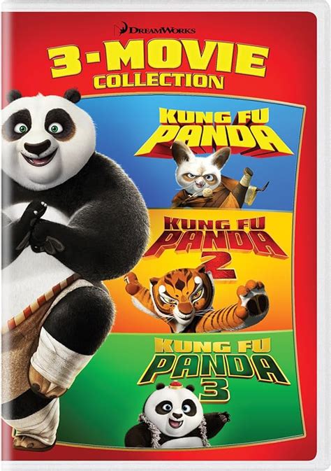 kung fu panda 1 2 3 dvd