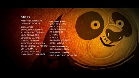 kung fu panda 2 2011 end credits