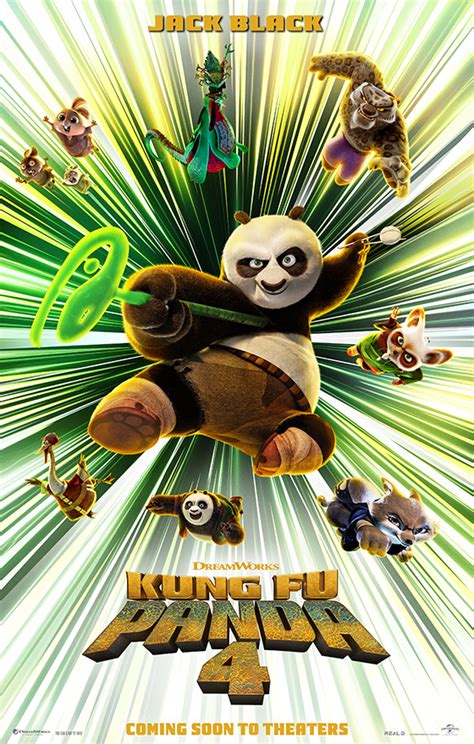 kung fu panda 4 2024 poster