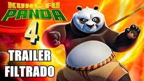 kung fu panda 4 trailer filtrado twitter