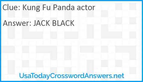 kung fu panda actor crossword