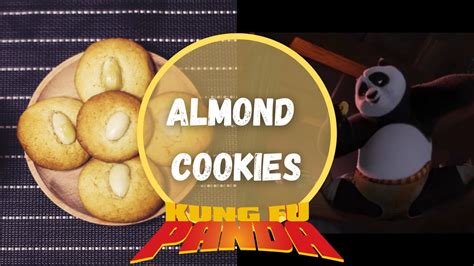 kung fu panda almond cookies