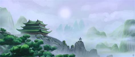 kung fu panda landscape