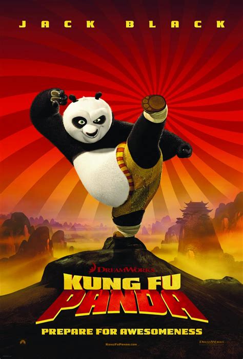 kung fu panda movie 1 posters fan made