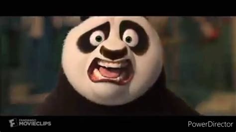 kung fu panda po scream