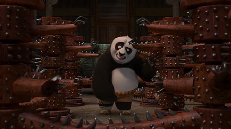 kung fu panda po starts training